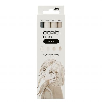 Copic Ciao "Shade" Set 3+1 - Light Warm Gray
