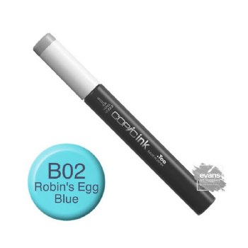 Copic Ink B02 Robin's Egg Blue