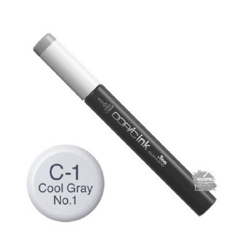 Copic Ink C1 Cool Gray 1