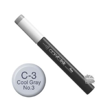 Copic Ink C3 Cool Gray 3