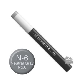 Copic Ink N6 Neutral Gray 6