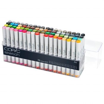 Copic Sketch Set C - 72 Markers