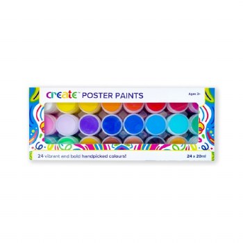 Create Poster Paints Set 24x20ML