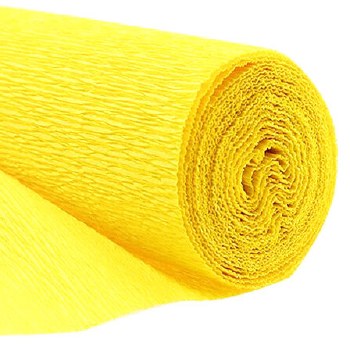 Crepe Paper Yellow