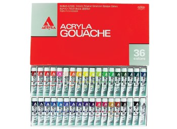 Holbein Acryla Gouache 36 Colour Set