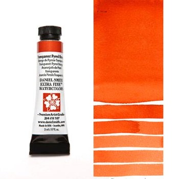 Daniel Smith Watercolour 5ml Transparent Pyrrol Orange