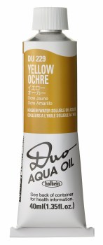 Holbein DUO Aqua Oil 40ml - Yellow Ochre 229