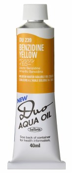 Holbein DUO Aqua Oil 40ml - Benzidine Yellow 239