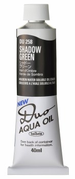 Holbein DUO Aqua Oil 40ml - Shadow Green 258