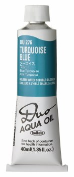 Holbein DUO Aqua Oil 40ml - Turquoise Blue 276