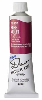 Holbein DUO Aqua Oil 40ml - Rose Violet 297