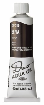 Holbein DUO Aqua Oil 40ml - Sepia 319