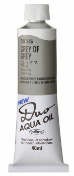 Holbein DUO Aqua Oil 40ml - Grey of Grey 346