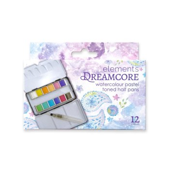 Elements Dreamcore Pastel Watercolour - Tin of 12