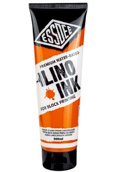 Lino Printing Ink 300ml - Orange