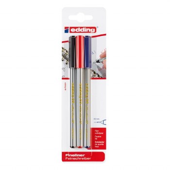 Edding 89 Office Liner Asstorted Pack of 3