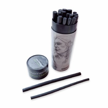Elements Willow Charcoal Medium Pack of 20