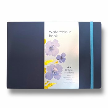 Elements A5 Hardback Watercolour Book