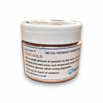 resi-TINT+ Metallic Powder Rose Gold 50g
