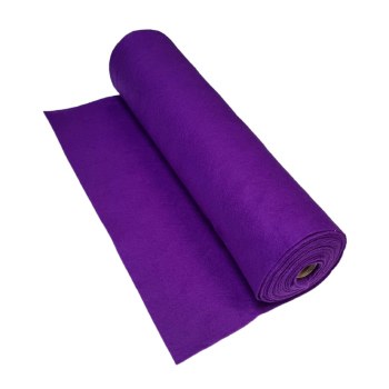 Felt Roll 45cmx5m Purple