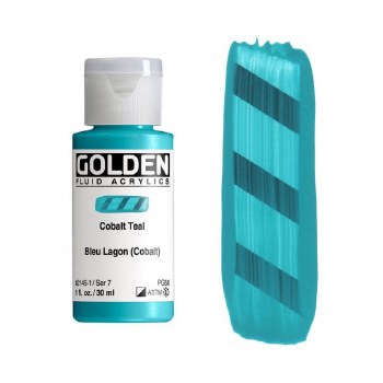 Golden Fluid 30ml Cobalt Teal