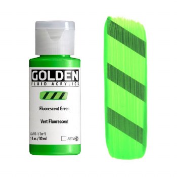 Golden Fluid 30ml Fluorescent Green