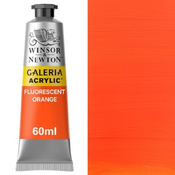 Winsor & Newton Galeria 60ml Fluorescent Orange