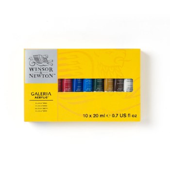 Galeria Acrylic Colours Set 10x20 ml