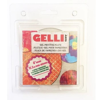 Gelli Printing Plate Round 4"