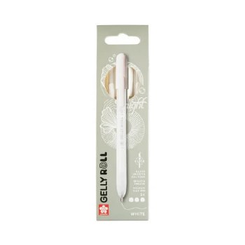 Sakura Gelly Roll Classic Retractable Gel Pens, 3-Pack White