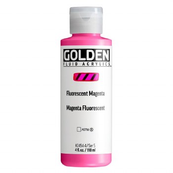 Golden Fluid 118ml - Fluorescent Magenta