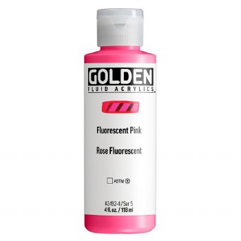 Golden Fluid 118ml - Fluorescent Pink