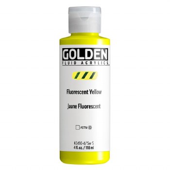 Golden Fluid 118ml - Fluorescent Yellow