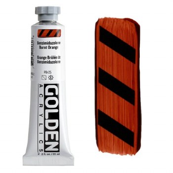 Golden Heavy Body 59ml Benzimidazolone Burnt Orange
