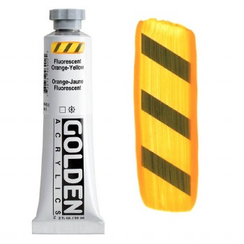 Golden Heavy Body 59ml Fluorescent Orange-Yellow