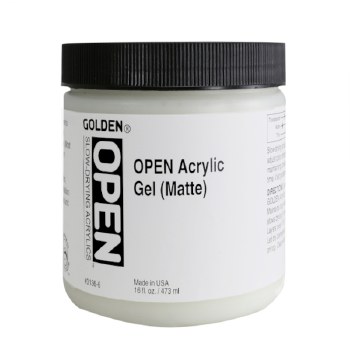 Golden Open Acrylic Gel (Matte) 473ml