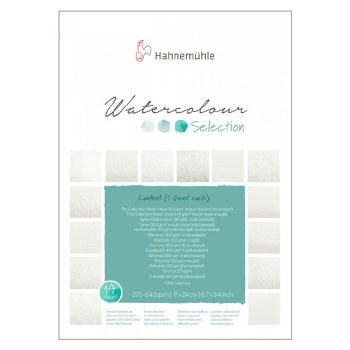 Hahnemuhle Watercolour Selection Pad - 24x32cm