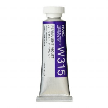 Holbein 15ml Artist Watercolour W315 - Permanent Violet