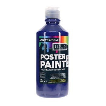 Poster Paint 500ml Dark Blue