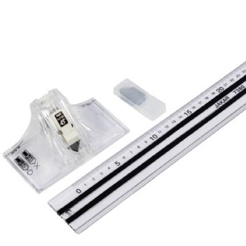 Mount Cutter Kit - Clear Ruler