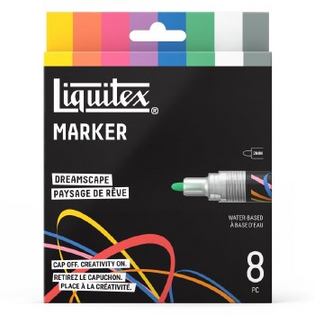 Liquitex Marker Set -8x2mm - Dreamscape