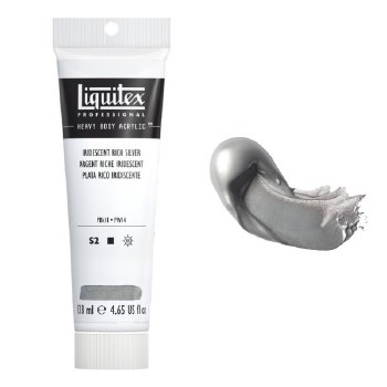 Liquitex Heavy Body 138ml Iridescent Rich Silver