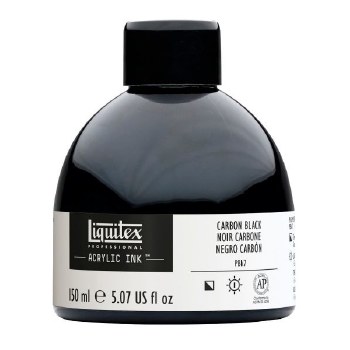 Liquitex 150ml Ink - Carbon Black