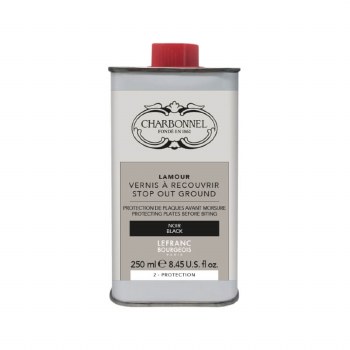 Charbonnell Lamour Black Protecting Varnish 250ml