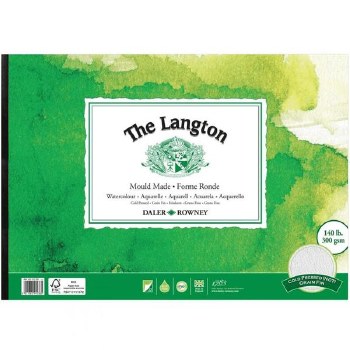 Daler Rowney Langton Watercolour Pad - A2 Cold Pressed / NOT