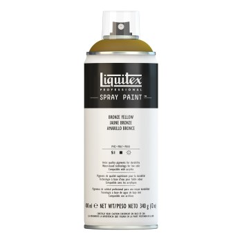 Liquitex Spray Paint 400ml - Bronze Yellow