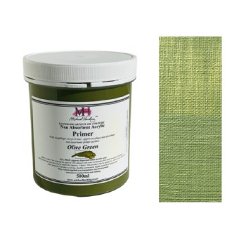 Michael Harding 500ml Non Absorbent Acrylic Primer - Olive Green