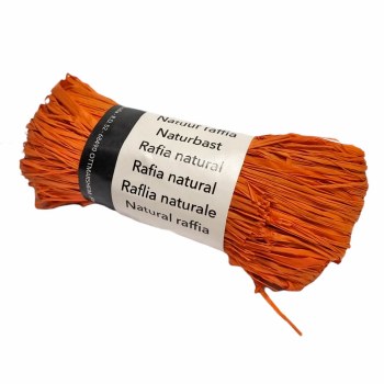 Maildor Natural Raffia Orange