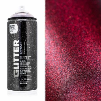 Montana Glitter EFFECT Xmas Red 400ml