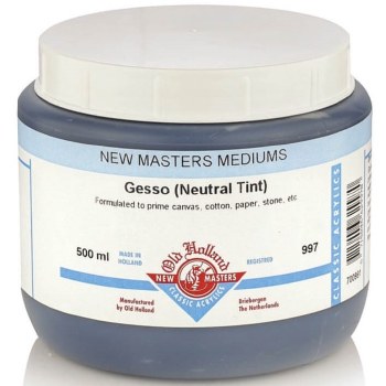 New Masters 500ml Neutral Tint Gesso